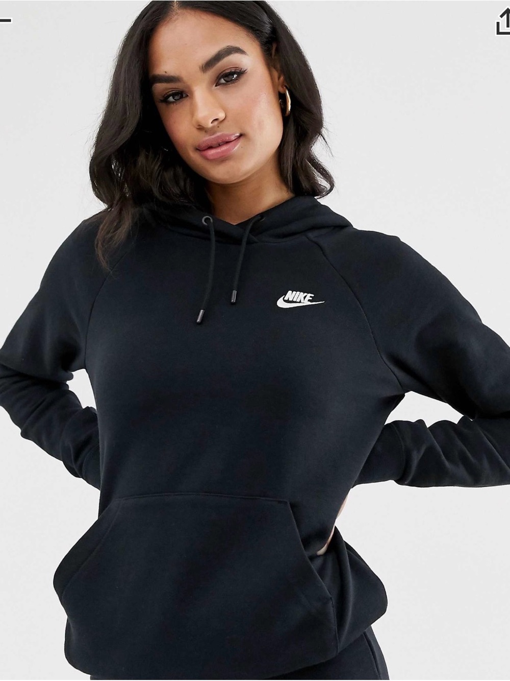 Vintage women’s Nike black Hoodie